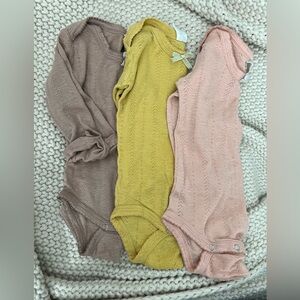 Kate Quinn Pointelle Onesie Bundle